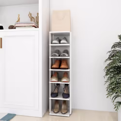 Gardez vos chaussures loin de l'encombrement et créez un environnement bien rangé avec cette élégante armoire à chaussures ! ...