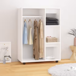 Description générale Cette garde-robe offre une solution de rangement parfaite pour vos vêtements, chaussures et accessoires. ...