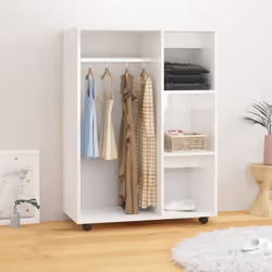 Description générale Cette garde-robe offre beaucoup d'espace pour tous vos besoins de rangement, ce qui la rend très pratiqu ...