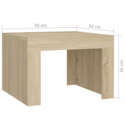 VidaXL 808552 Table à café, latérale et de salon - Vue supplémentaire 7