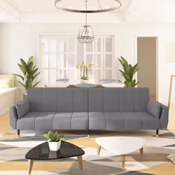 VidaXL 337582 canapé Gris