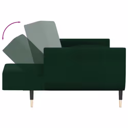 VidaXL 337584 canapé Vert - Vue supplémentaire 6