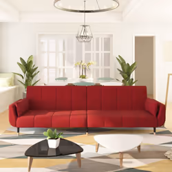 VidaXL 337587 canapé Rouge