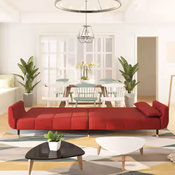 VidaXL 337587 canapé Rouge