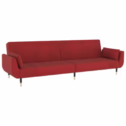 VidaXL 337587 canapé Rouge - Vue supplémentaire 4