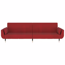 VidaXL 337587 canapé Rouge - Vue supplémentaire 5