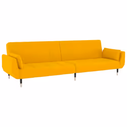 VidaXL 337589 canapé Jaune - Vue supplémentaire 4