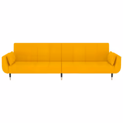 VidaXL 337589 canapé Jaune - Vue supplémentaire 5