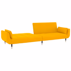 VidaXL 337589 canapé Jaune - Vue supplémentaire 7