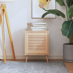 Vidaxl - Porte d'armoire à persiennes 39,5x39,4 cm bois de pin massif