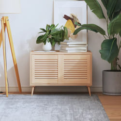 Vidaxl - Portes d'armoire à persiennes 2 pcs 39,5x39,4 cm pin massif
