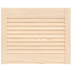 Porte d'armoire à persiennes 39,5x49,4 cm bois de pin massif Vidaxl
