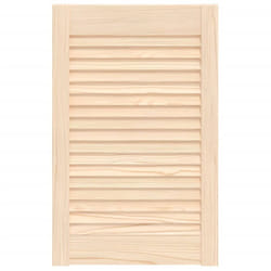 Vidaxl - Porte d'armoire à persiennes 61,5x39,4 cm bois de pin massif