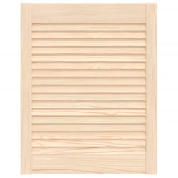 Vidaxl - Porte d'armoire à persiennes 61,5x49,4 cm bois de pin massif