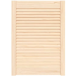 Vidaxl - Porte d'armoire à persiennes 69x49,4 cm bois de pin massif