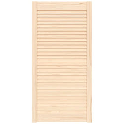 Vidaxl - Porte d'armoire à persiennes 99,3x49,4 cm bois de pin massif