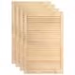 vidaXL Portes d'armoire à persiennes 4 pcs 99,3x59,4 cm pin massif