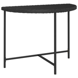 VidaXL 316652 table de jardin Noir