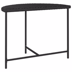 VidaXL 316652 table de jardin Noir