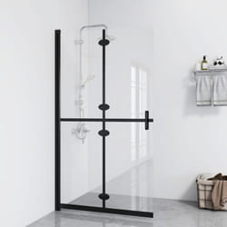 Vidaxl - Paroi de douche pliable Verre esg transparent 90x190 cm