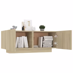 VidaXL 3082768 Table de nuit et table de chevet Chêne - Vue supplémentaire 4