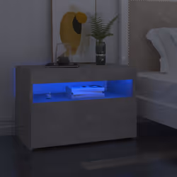 VidaXL 3082783 Table de nuit et table de chevet Couleur du béton
