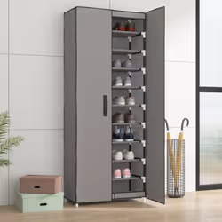 Description générale Avec un design simple mais pratique, cette armoire à chaussures à 10 niveaux est conçue pour accueillir  ...