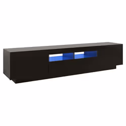 VidaXL 3081898, Noir, Bois, Bois, 1800 mm, 350 mm, 400 mm