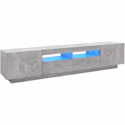 Description générale Avec un design à la fois tendance et pratique, ce meuble TV avec éclairage LED deviendra certainement un ...
