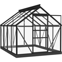 Vidaxl - Cadre de remplacement de serre 155x103x191 cm aluminium
