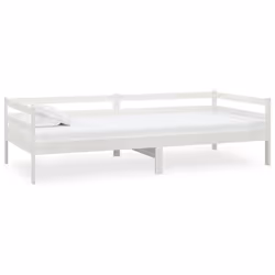 VidaXL 806931, lit sofa, Blanc, Bois de pin, 2040 mm, 980 mm, 570 mm