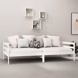 VidaXL 806931 canapé lit sofa Blanc