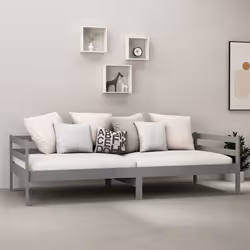 VidaXL 806932 canapé lit sofa Gris