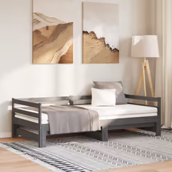 VidaXL 806952 canapé lit sofa Gris