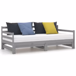 VidaXL 806957 canapé lit sofa Gris - Vue supplémentaire 4