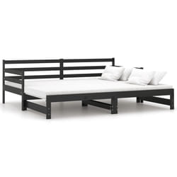 VidaXL 806959 canapé lit sofa Noir
