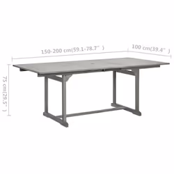 VidaXL 316571 table de jardin - Vue supplémentaire 8