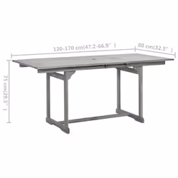 VidaXL 316575 table de jardin - Vue supplémentaire 8