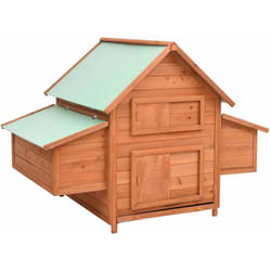 Vidaxl - Poulailler 152x96x110 cm Bois de sapin massif