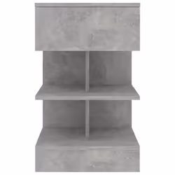 VidaXL 808657 Table de nuit et table de chevet Couleur du béton - Vue supplémentaire 5