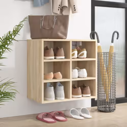 Ce meuble à chaussures indispensable, au design élégant, est un excellent supplément à votre intérieur tout en gardant vos ch ...