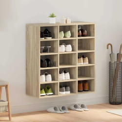 Vidaxl - Cabinet à chaussures Chêne sonoma 77.5 x 30 x 83.5 cm