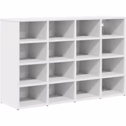 Ce banc de rangement pour chaussures rectangulaire est la solution idéale pour les couloirs et les salons cherchant à maximis ...