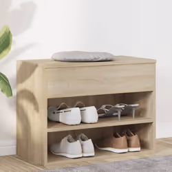 Ce banc à chaussures, au design élégant, est un excellent supplément à votre intérieur et garde vos chaussures organisées et  ...