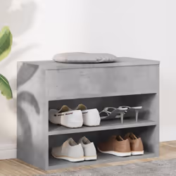 Ce banc à chaussures, au design élégant, est un excellent supplément à votre intérieur et garde vos chaussures organisées et ...