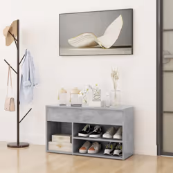 Ce banc à chaussures, au design élégant, est un excellent supplément à votre intérieur et garde vos chaussures organisées et ...