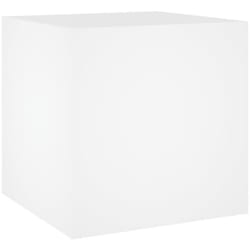 Vidaxl - Jardinière Blanc 40x40x40 cm Bois d'Ingénierie