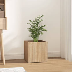 Vidaxl - Jardinière Chêne sonoma 40x40x40 cm Bois d'ingénierie