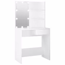 VidaXL 808801, Blanc, Bois, 1 pièce(s)
