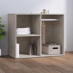 Dites adieu à la perte d'objets et apportez chez vous cette armoire de dressing élégante et fonctionnelle ! Elle combine desi ...